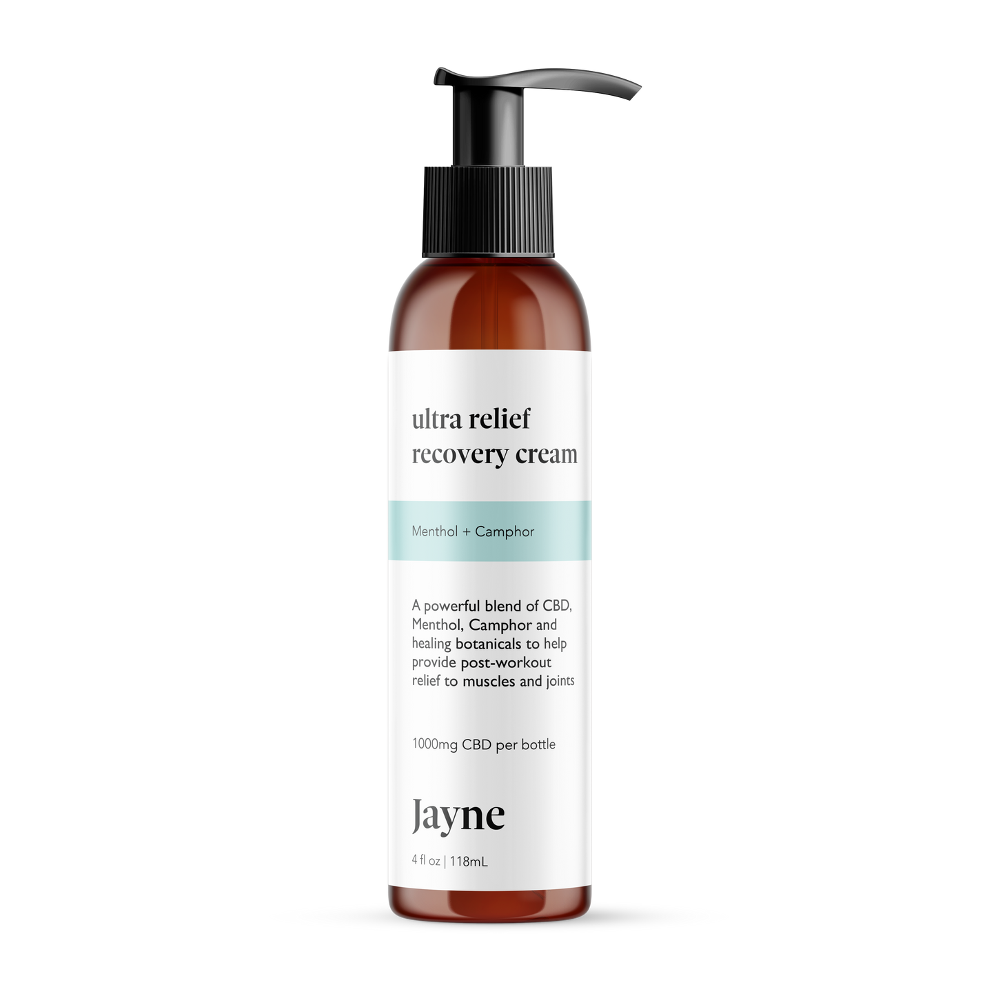 Ultra Relief Recovery Cream | with Menthol and Camphor